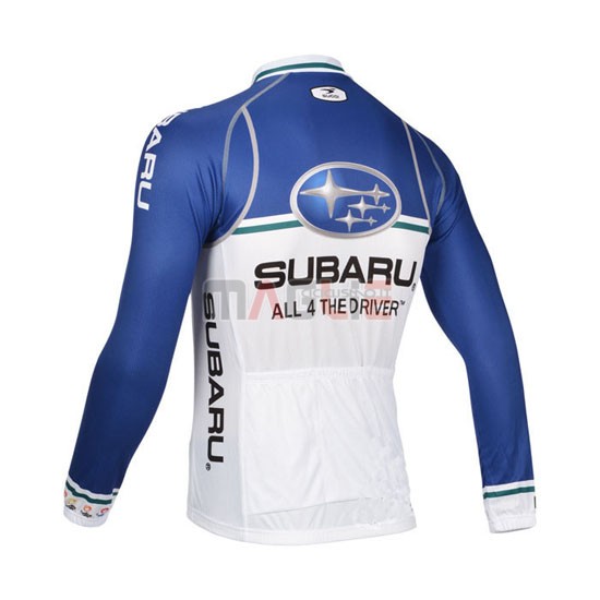 Maglia Subaru manica lunga 2013 blu e bianco - Clicca l'immagine per chiudere