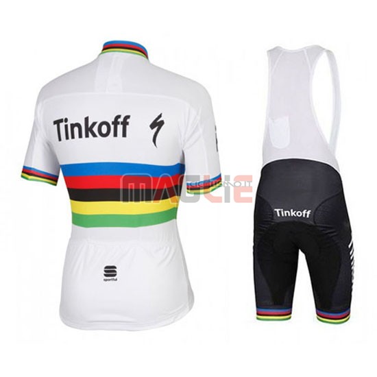 Maglia Thinkoff manica corta 2016 bianco e blu