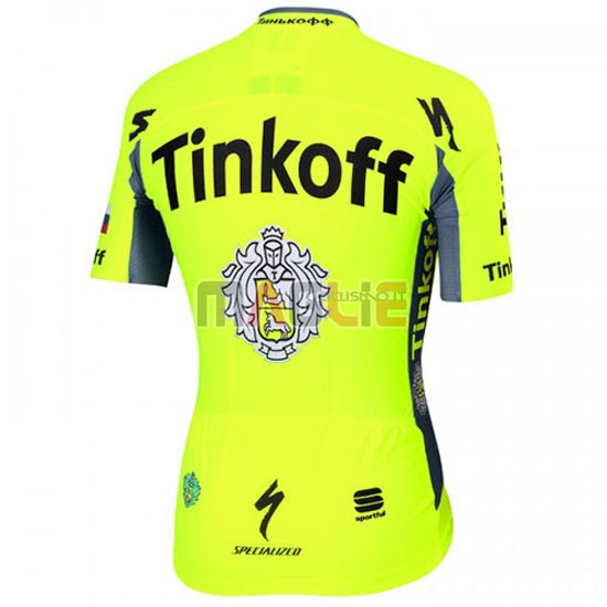 Maglia Thinkoff manica corta 2016 giallo