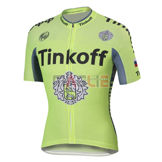 Maglia Thinkoff manica corta 2016 verde - Clicca l'immagine per chiudere