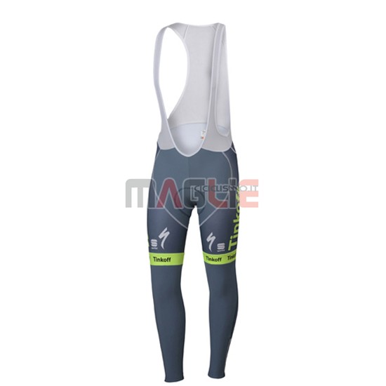 Maglia Saxo Bank manica lunga 2016 verde