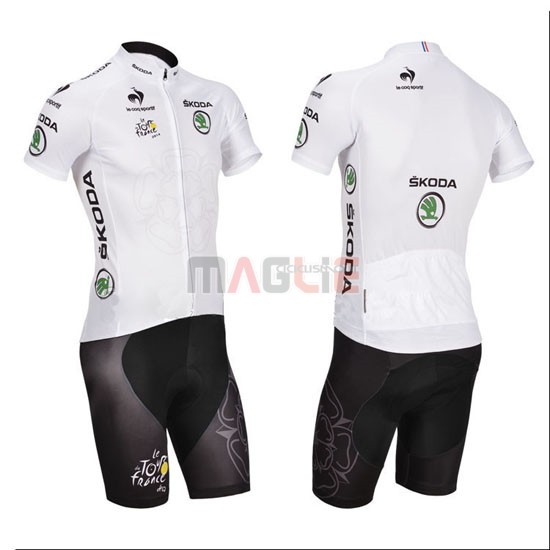 Maglia Tour de France manica corta 2014 bianco