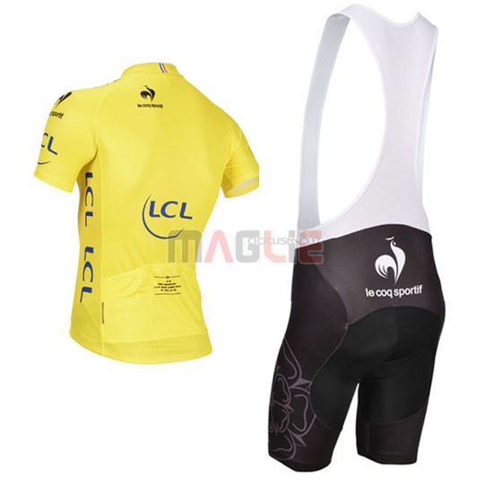Maglia Tour de France manica corta 2014 giallo - Clicca l'immagine per chiudere