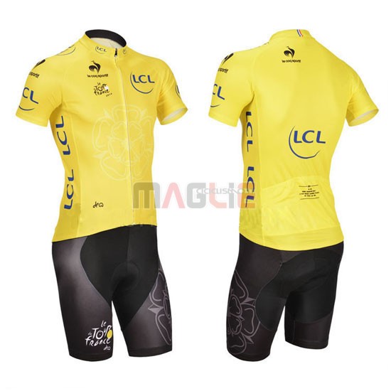 Maglia Tour de France manica corta 2014 giallo