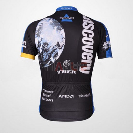 Maglia Trek manica corta 2007 nero e blu