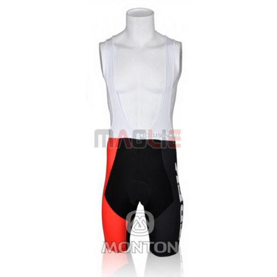 Maglia Trek manica corta 2010 nero e rosso