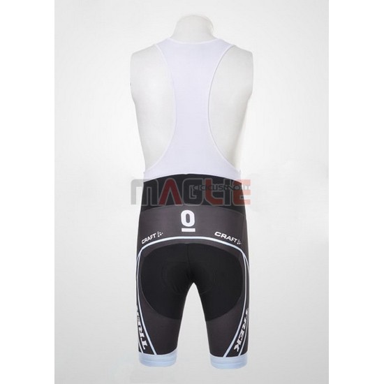 Maglia Trek manica corta 2011 nero e arancione