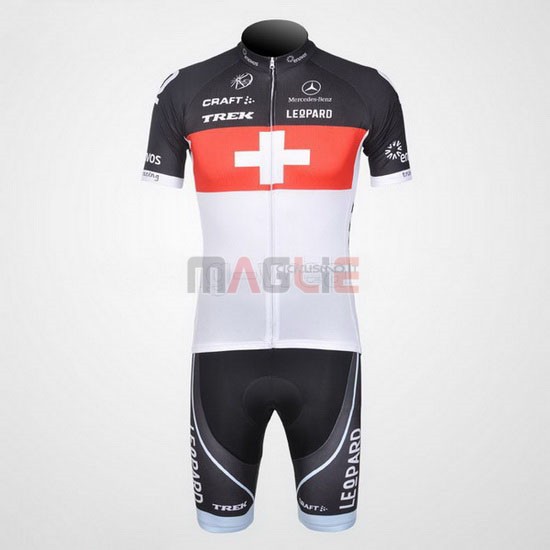 Maglia Trek manica corta 2011 nero e arancione