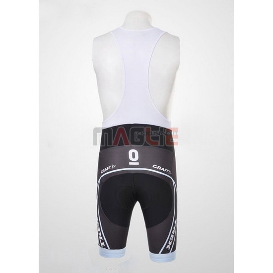 Maglia Trek manica corta 2011 nero e bianco