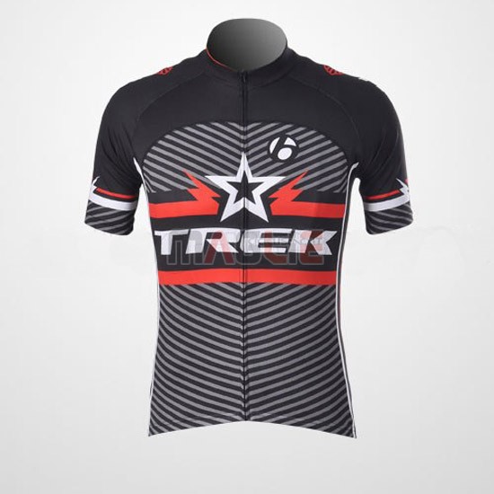 Maglia Trek manica corta 2011 nero e rosso