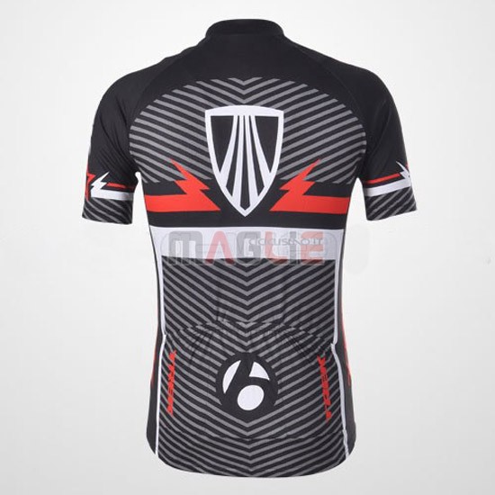 Maglia Trek manica corta 2011 nero e rosso