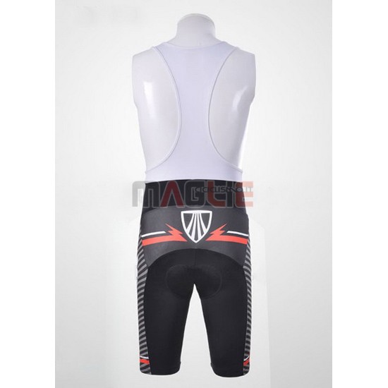 Maglia Trek manica corta 2011 nero e rosso