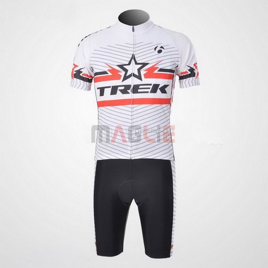 Maglia Trek manica corta 2011 rosso e bianco