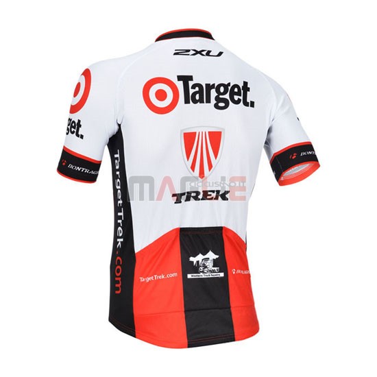 Maglia Trek manica corta 2013 rosso e bianco