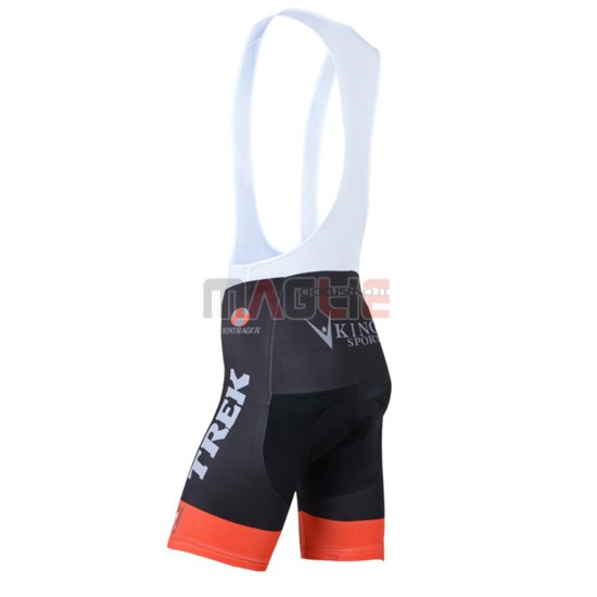 Maglia Trek manica corta 2014 nero e arancione