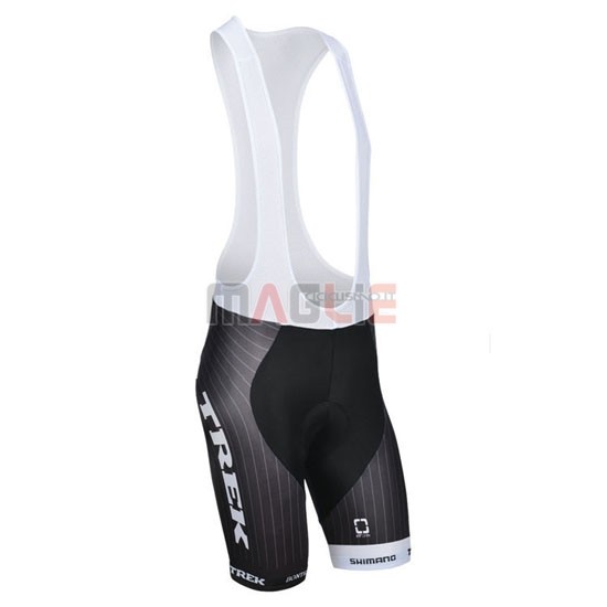 Maglia Trek manica corta 2014 nero e bianco