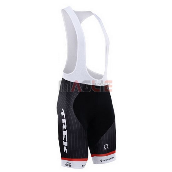 Maglia Trek manica corta 2015 bianco e nero