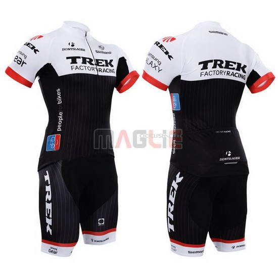 Maglia Trek manica corta 2015 bianco e nero - Clicca l'immagine per chiudere