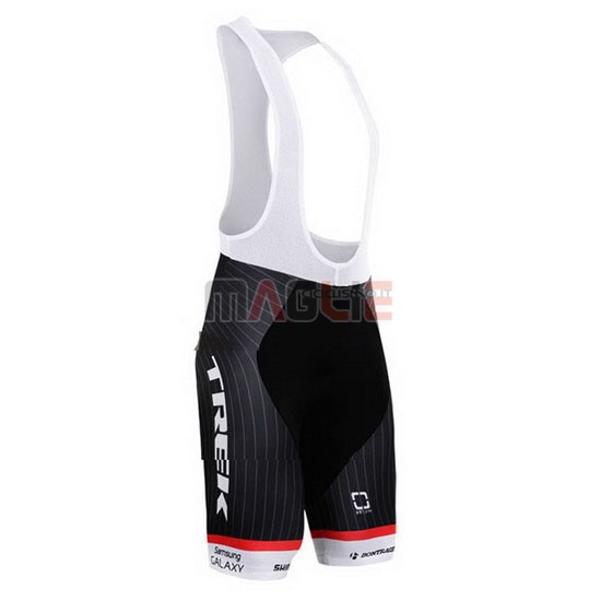 Maglia Trek manica corta 2015 bianco e rosso