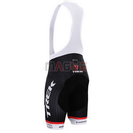 Maglia Trek manica corta 2015 bianco e rosso