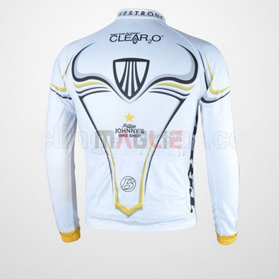 Maglia Trek manica lunga 2009 nero e bianco