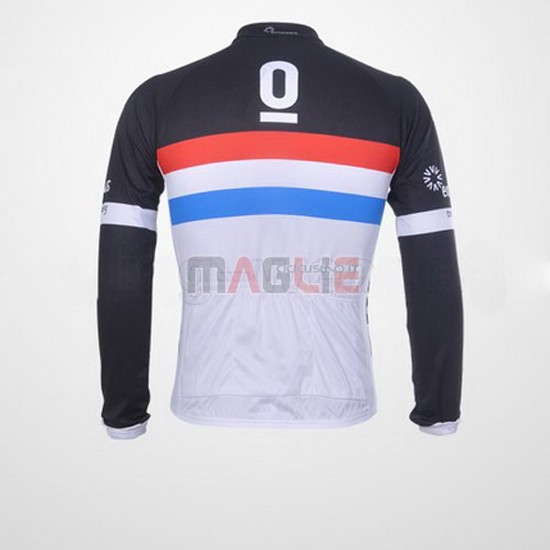 Maglia Trek manica lunga 2011 nero e blu
