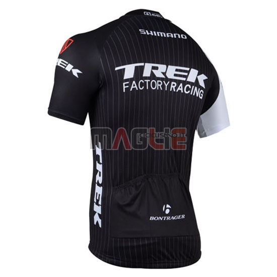 Maglia Trek manica corta 2015 bianco e nero - Clicca l'immagine per chiudere