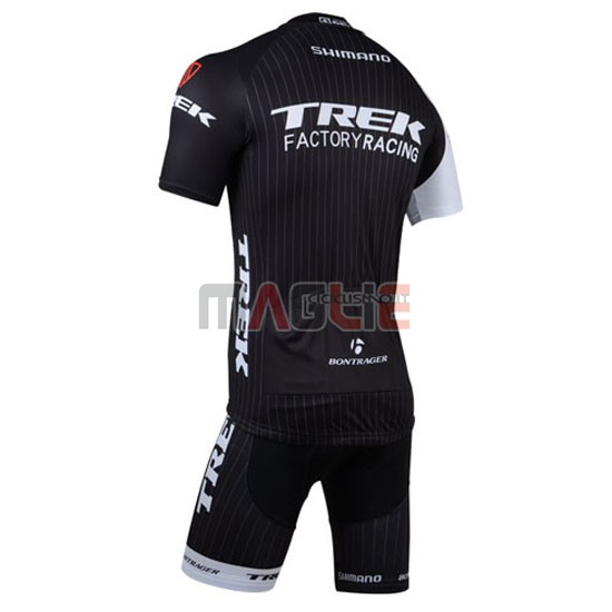 Maglia Trek manica corta 2015 bianco e nero - Clicca l'immagine per chiudere