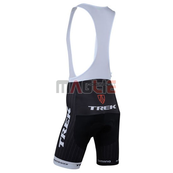 Maglia Trek manica corta 2015 nero e bianco