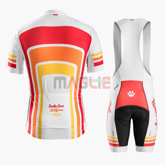 Maglia Trek manica corta 2016 bianco e rosso - Clicca l'immagine per chiudere