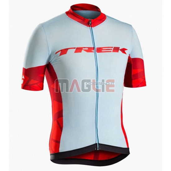 Maglia Trek manica corta 2016 blu e rosso - Clicca l'immagine per chiudere