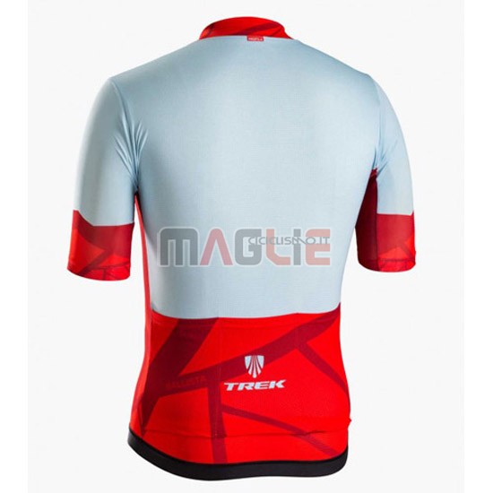 Maglia Trek manica corta 2016 blu e rosso