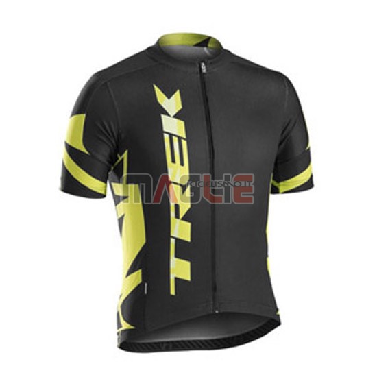 Maglia Trek manica corta 2016 giallo e nero