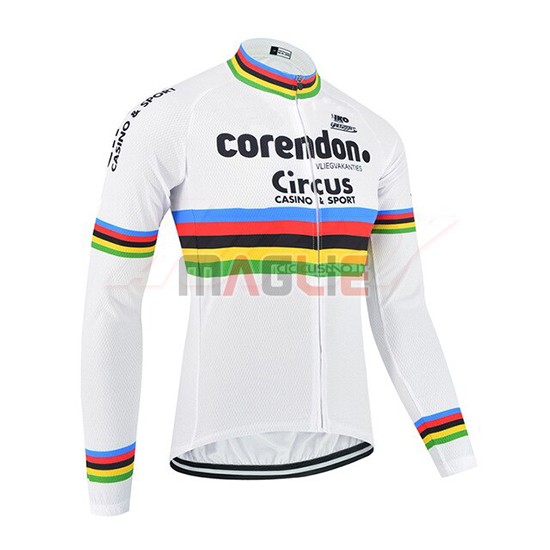Maglia UCI Mondo Campione Corendon Circus Manica Lunga 2019 - Clicca l'immagine per chiudere