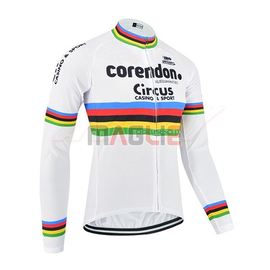 Maglia UCI Mondo Campione Corendon Circus Manica Lunga 2019