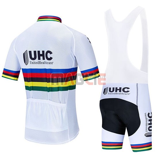 Maglia UHC UCI Mondo Campione Manica Corta 2020 - Clicca l'immagine per chiudere