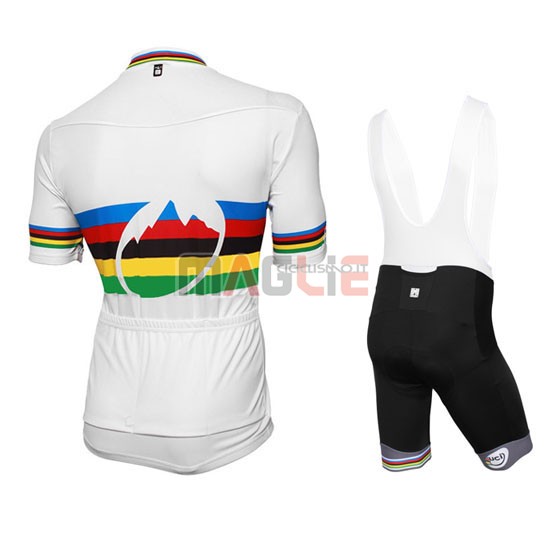 Maglia UCI manica corta 2016 bianco e blu - Clicca l'immagine per chiudere