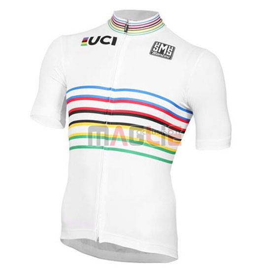 Maglia UCI manica corta 2016 bianco - Clicca l'immagine per chiudere