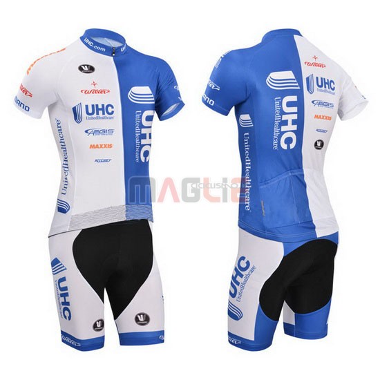 Maglia Uhc manica corta 2014 bianco e celeste - Clicca l'immagine per chiudere