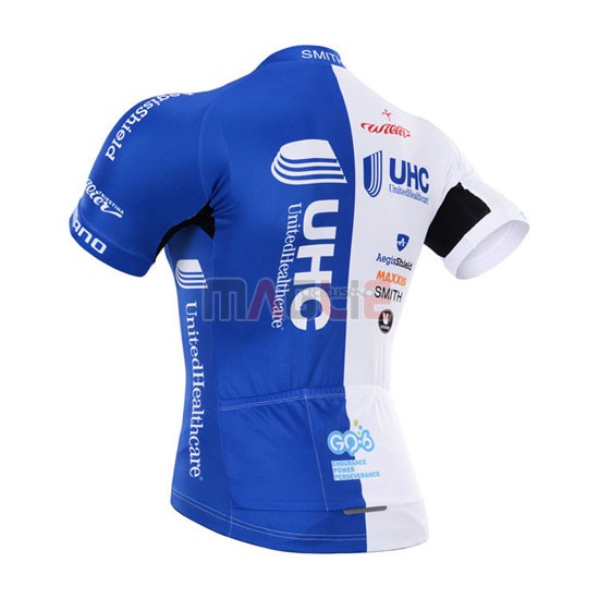 Maglia Uhc manica corta 2015 bianco e celeste