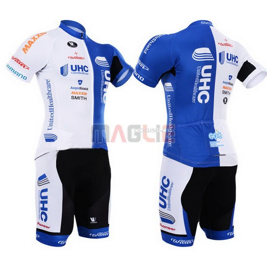 Maglia Uhc manica corta 2015 bianco e celeste