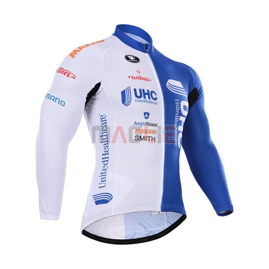 Maglia Uhc manica lunga 2015 bianco e celeste