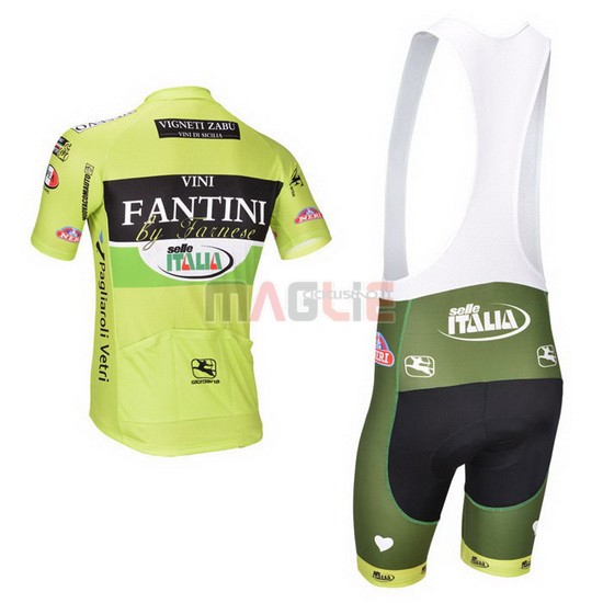 Maglia Vini fantini manica corta 2013 verde e nero