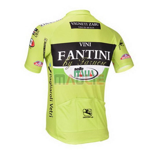 Maglia Vini fantini manica corta 2013 verde e nero