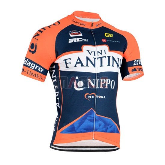 Maglia Vini fantini manica corta 2015 arancione e blu